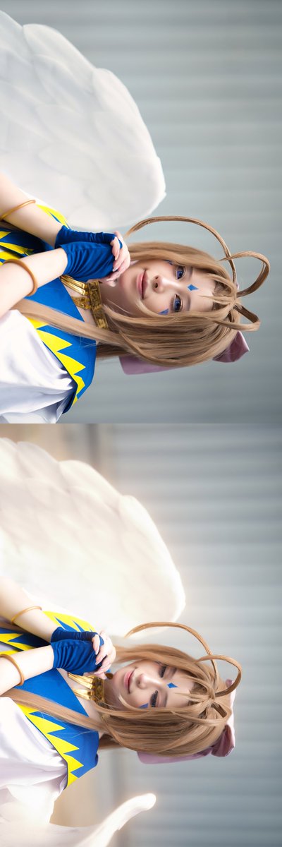 ayanami_00_'s tweet image. -💍🪽
“那么我在你的身边可以吗？
  和你建立契约也可以吗？”

-💍🪽
贝露丹蒂：@ayanami_00_
摄影：九妹（p1-2）老郑（p3-4）

-💍🪽
#cosplay #COMIDAY #CD26 #Belldandy #ベルダンディー #ahmygoddess #ああっ女神さまっ