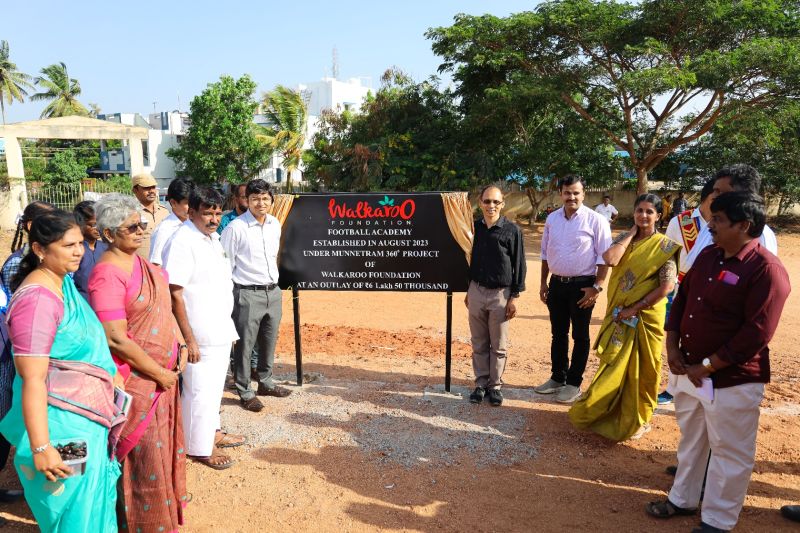 your_coimbatore's tweet image. Munnetram 360 Project of Walkaroo Foundation attained yet another milestone on 16th August 2023 by setting up a Football Academy for the students of Government Higher Secondary School, Chettipalayam.
#Walkaroo Foundation #Munnetram 360 #Football ground

yourcoimbatore.com/walkaroo-found…