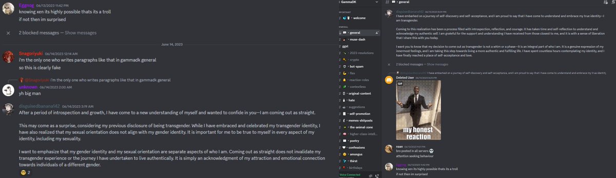 Im so happy all the racists and toxic people are banned from au-