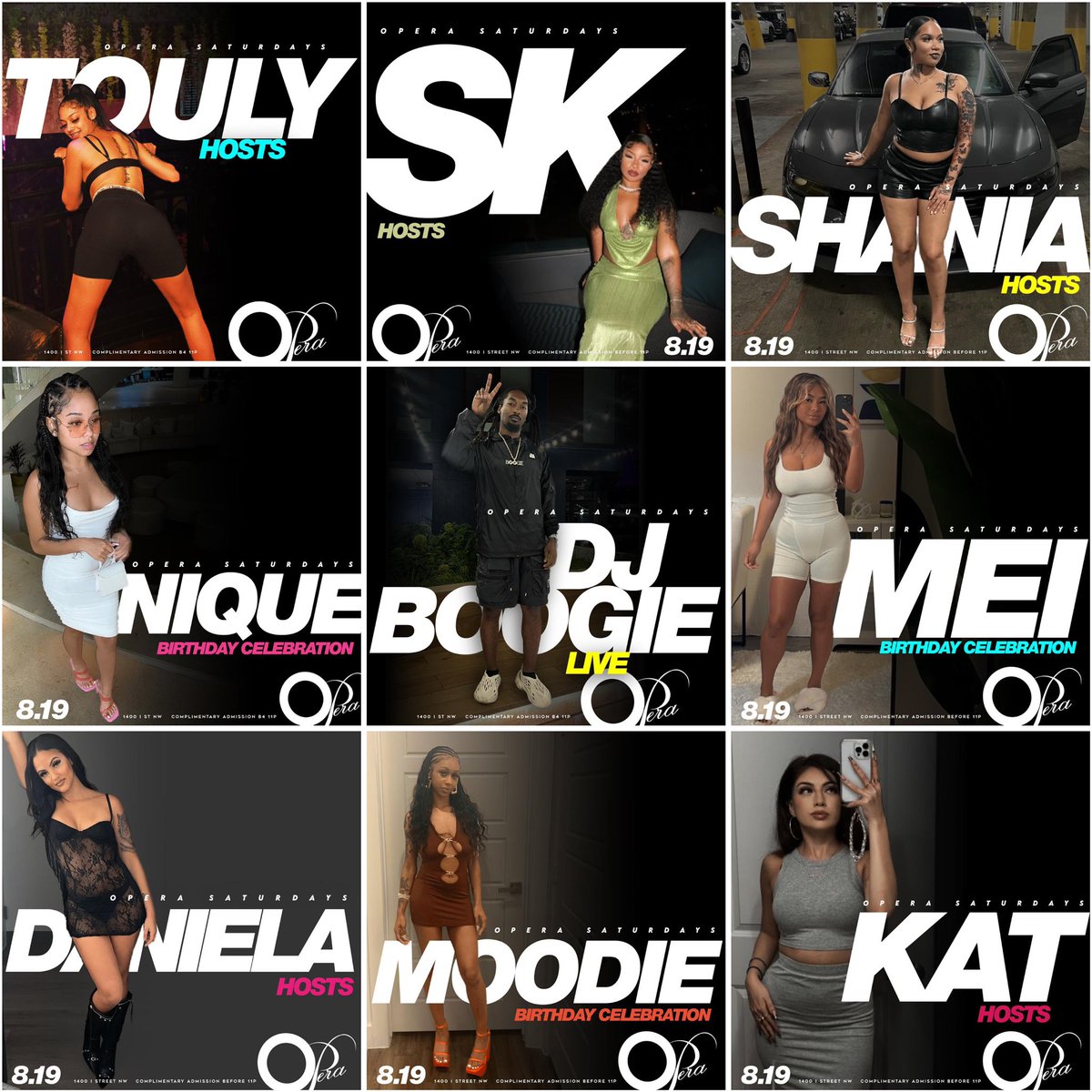 Operadc's tweet image. TONIGHT #OPERAsaturdays Welcome Back HU 🦬 • Complimentary Admission Before 11pm with RSVP + OPEN BAR from 11pm to 12am • Music By @_djboogie • For Bottle Service Contact (202)798-8877