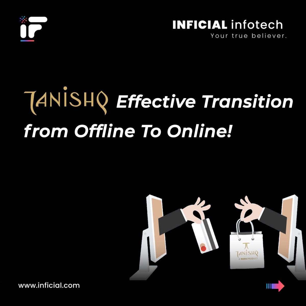 inficial's tweet photo. Tanishq Digital Journey: Learn how Tanishq earn billions with the power of e-commerce websites and application.
.
.
.
.
.
.
.
.
#ECommerceBoost #OnlineSuccess #shopify #shopifystore #ecommerce #shoppingonline #tata #tanishq #webdevelopment #digitalmarketing #technology #software https://t.co/F9q0ss6LjE