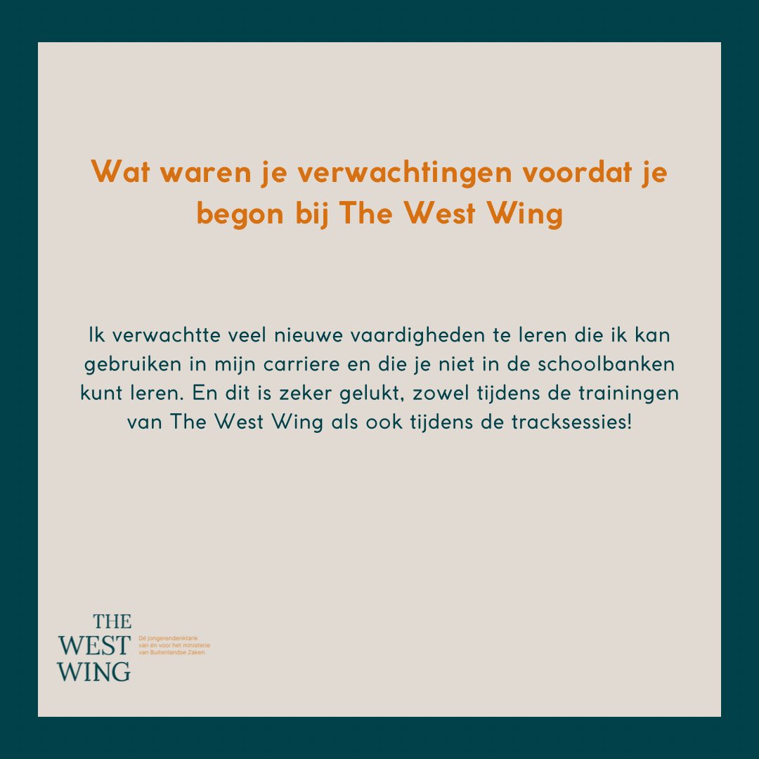 WestWingBZ's tweet photo. 👋 Meet &amp; Greet: Casper! Afgelopen jaar maakte Casper deel uit van de track DEU (Directie Europa). Hier peinsde hij over de toekomst van Europa! 🇪🇺 Graag vertelt hij over zijn ervaring bij The West Wing! Benieuwd? Swipe dan naar rechts! 👉

#Vacature #TheWestWing #Beleidsadvies https://t.co/7hGfMUed11