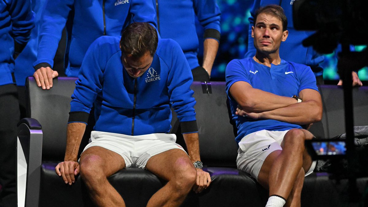 🇨🇭🇪🇸 Roger Federer said Rafael Nadal was the FIRST person he told about his retirement, after informing his family and team about the decision.

When asked if he would play doubles in Roger’s last ever match, Rafa (who was recovering from an abdominal tear he picked up 2 weeks