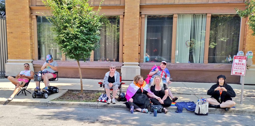 ShannonFreshour's tweet photo. My nieces led a parade wide singing of Happy Birthday to me. #ToledoPride https://t.co/GGZWufkgmr