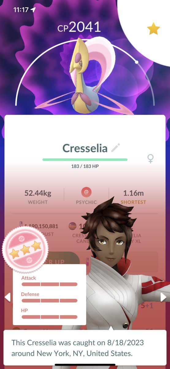 GuarCristian's tweet photo. Why couldn’t you be shiny? But i’ll take it 💯🔥 Yesterday hundo.!! Wish it had the NY Background 😫.!!
#PokemonGOFest2023 #PokemonGO #NotShiny #Hundo https://t.co/CX5M9MrID1