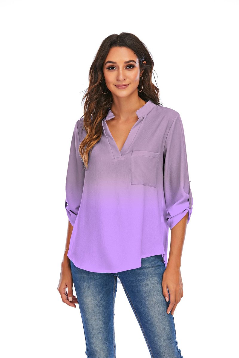 Print Gradient Blouses Women V-Neck Pockets Loose Shirts
jpnyx.com/products/print…
Order now!

#womenswear #knittedshirt #fashion #jpnyx #onlinestore #usa #BuyNowOnline