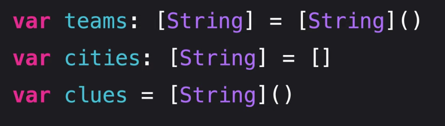 zaheerparacha's tweet photo. Swift UI Insight: 3 Ways for an Empty String Array. All lead to an empty string array destination! 🧩📝 #SwiftUI #CodingVariations" https://t.co/smadozk6ox