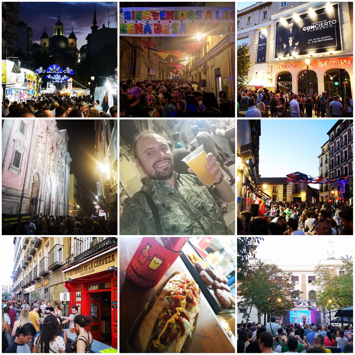 viajerosalblog's tweet photo. 🥳💃🕺🕊️🍻⛪🎉Por fin saco tiempo xD. En #agosto, siempre en #Madrid para disfrutar de las #fiestas #verbenas de #SanCayetano #Embajadores #Cascorro, #SanLorenzo #Lavapiés #Argumosa, #VirgenDeLaPaloma #LaPaloma #LaLatina #LasVistillas. ¡Viva el Madrid popular y #castizo #chotis! https://t.co/xWqfMZLP2D