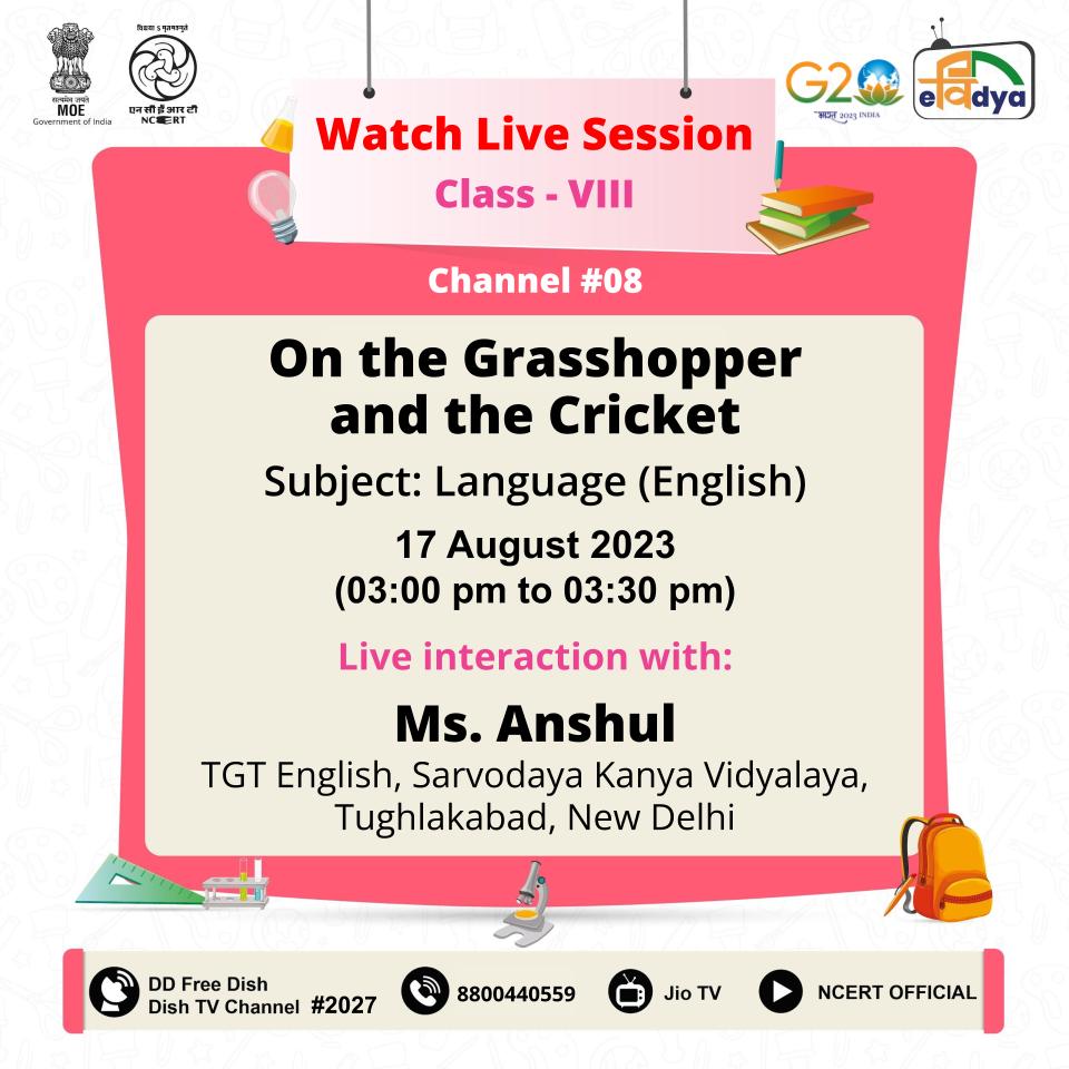 Anshul_1054's tweet photo. My recent collaboration with @ncert for a live session.

https://t.co/XWc9stfEr6

Please watch 🌸

Grateful and blessed. 🧿❤️

@ciet_ncert 
@1925040School 
@Dir_Education 
@DelEduRevolutn https://t.co/SyAkE3xUD4