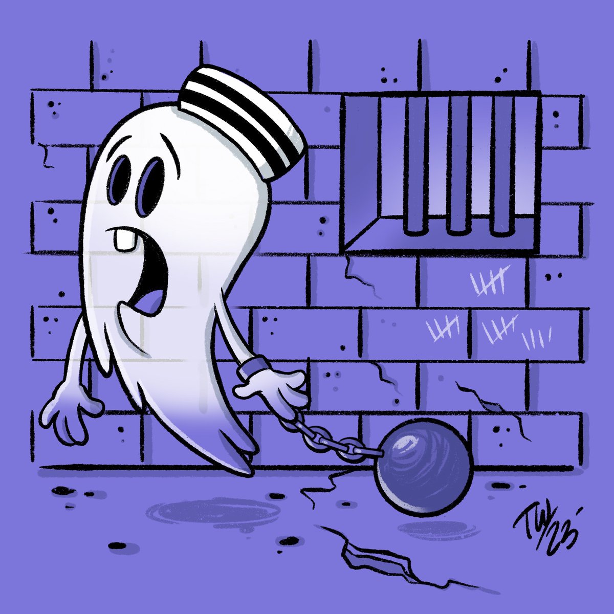 #aughost prompt 19  #chain

#aughost2023
#ghost #ghosts #spooky
#spookyart #halloweenart #creepycute 
#drawingprompt #drawingprompts 
#sketch #dailysketch #sketchoftheday
#halloween #100daysofhalloween 
#chains #ballandchain #chaingang
@TheRealAuGHOST