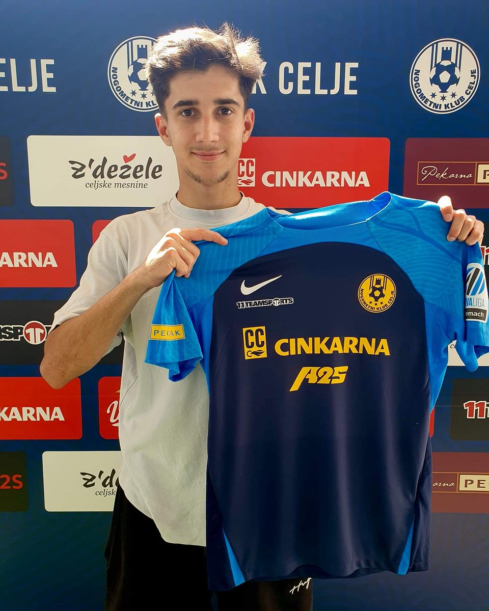🇸🇮 Официально: полузащитник «Црвены Звезды» Егор Пруцев перешёл на правах аренды в словенский «Целе»