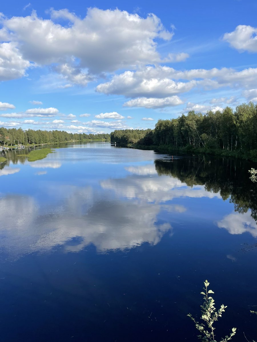 Kappale kauneinta Suomea. Rovaniemi. Kemijoki. Elokuu. #rovaniemi #lapland #kemijoki