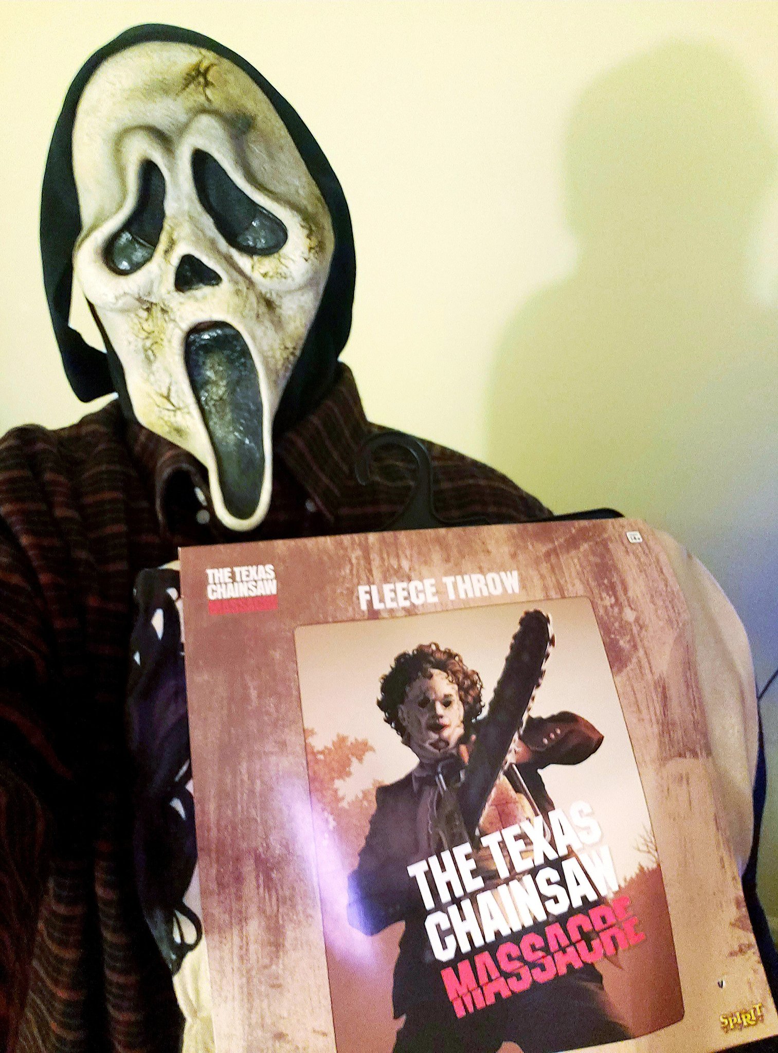 Ghost Host on X Giveaway Winner Announcement Congratulations to alleywaykrew on winning the one day only Texas Chainsaw Massacre Leatherface blanket giveaway Everyone else be sure to