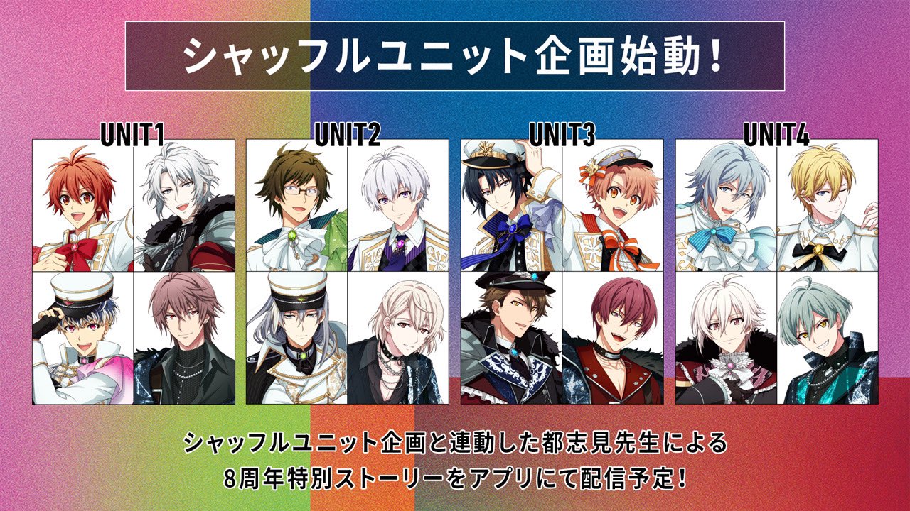 アイドリッシュセブン 楽 8th anniversary IDOLiSH7 Updates on X: 