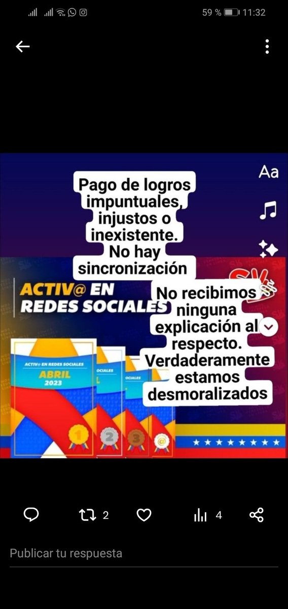 #ParoDigital
#QueremosNuestroLogro
