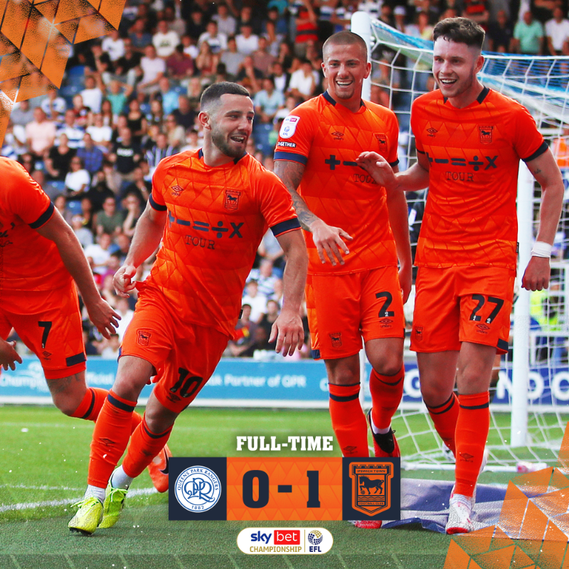 IpswichTown's tweet photo. FT | Chappers' strike is the difference. 

0-1 | #itfc