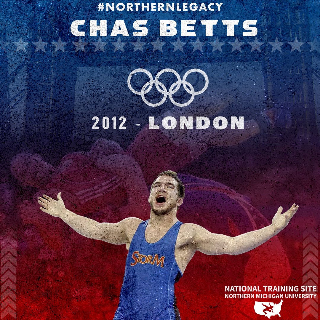 NMUGreco's tweet photo. Next on Northern Legacy, 2012 Olympian Chas Betts. @NMU_Wildcats @USAWrestling @5PtMove @WWEGable #gogreco #grecouniversity #olympian #grecoroman https://t.co/tWHPRqZAQ9