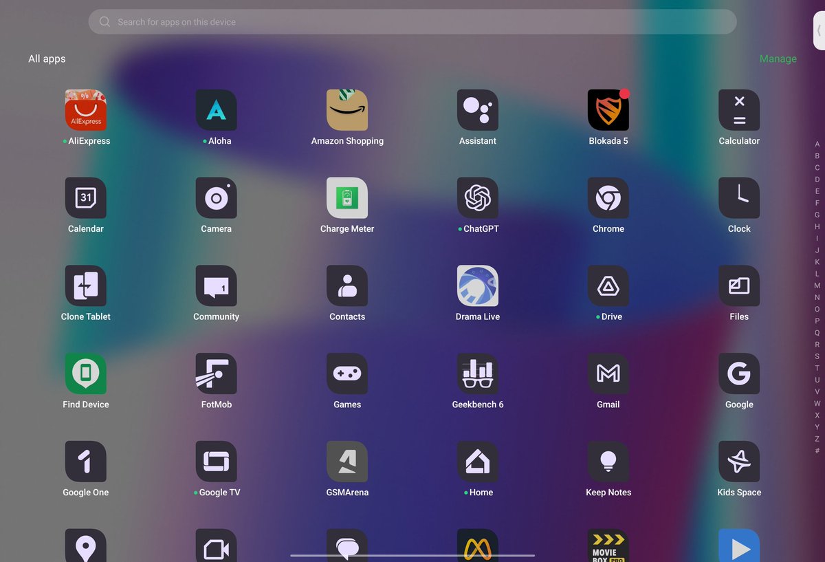 midroid5G's tweet image. واجهة تابلت #OnePlusPad 

OxygenOS 13.1 /Android 13

في الواجهه ممكن تعتمد على وجود التطبيقات في الصفحة الرئيسية أو من خلال درج التطبيقات

الاشعارات مدمجة مع الاختصارات ،ممكن تتحكم بالأجهزة المتصلة بالبلوتوث بشكل مباشر كمثال بالإضافة إلى التحكم بسطوع الشاشه..