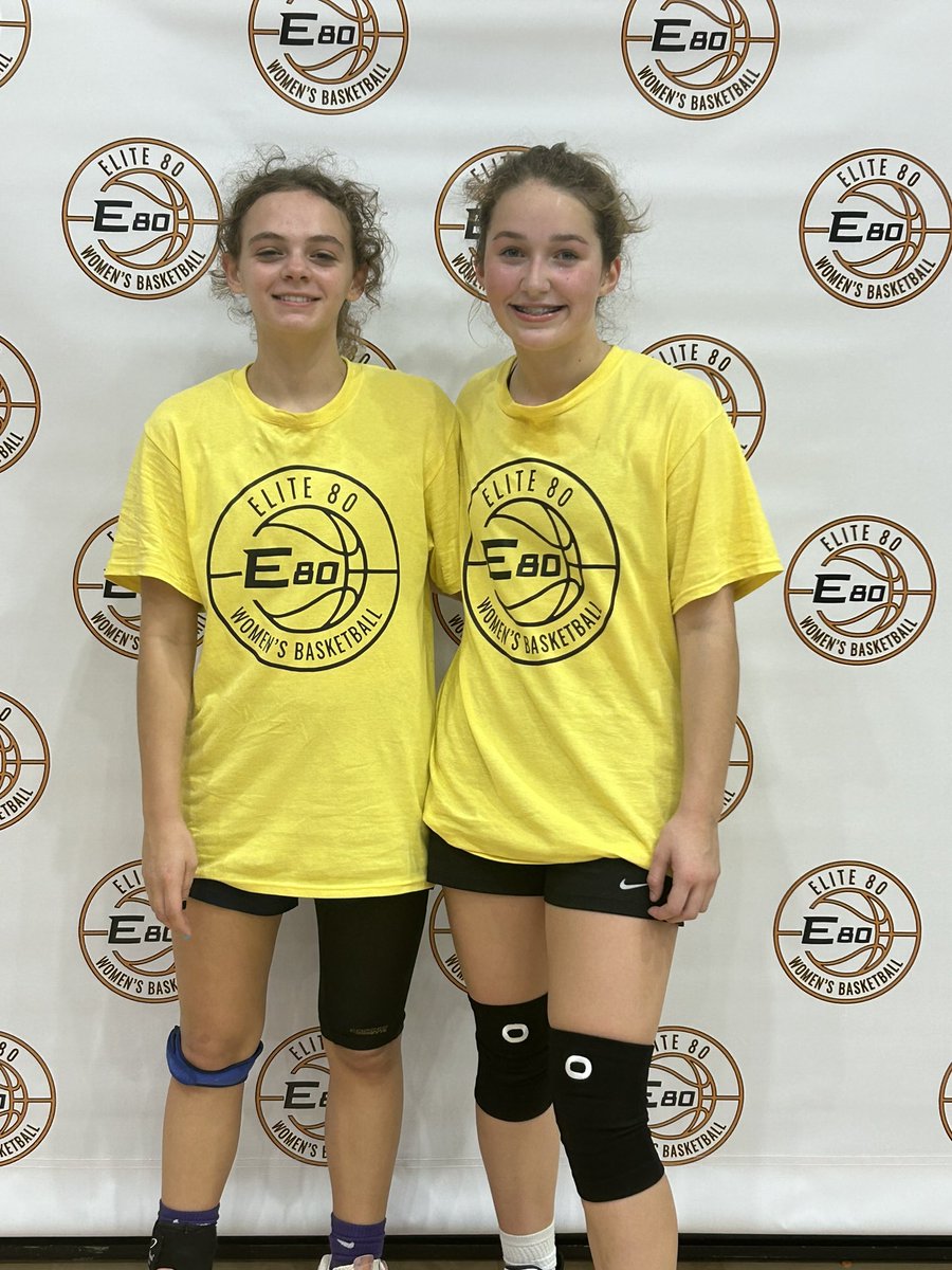 Players of the game for MS  Team Yellow! Kiera Cooper &amp; Ava Ingle