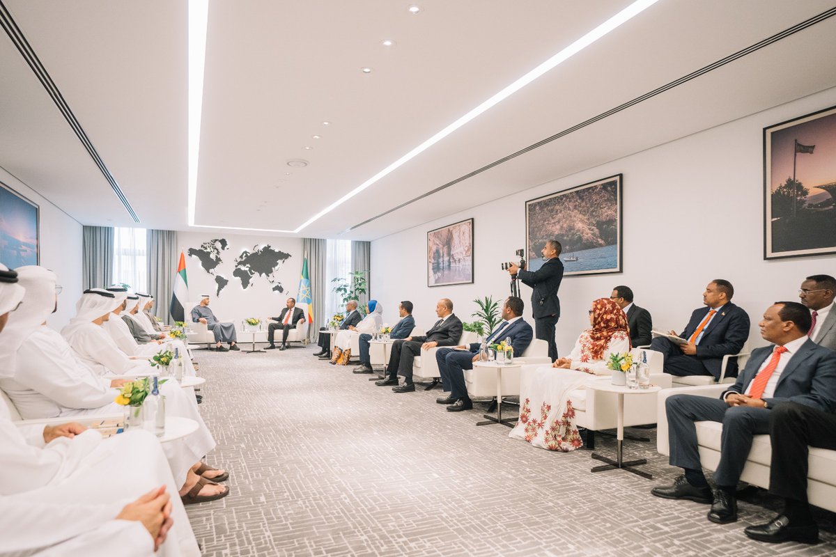 SemerudinZ's tweet photo. Even though there are historical ties, the relations between UAE &amp; Ethiopia have been strengthening since @AbiyAhmedAli came to power. #EthiopiaDiplomacy #Ethiopia_UAE @Reuters @BBCAfricaBiz https://t.co/Za07ryUiiV
