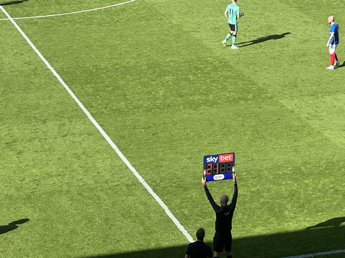 JonPalmerSport's tweet photo. Just the 21 added minutes #ctfc https://t.co/WtDCv4ed5n