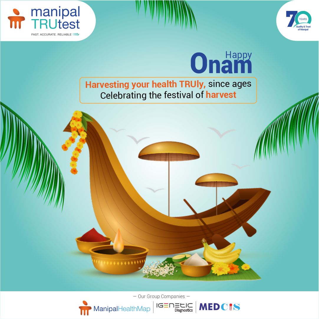 manipalTRUtest's tweet photo. May the festival of Onam be a harbinger of prosperity and peace for everyone. Happy Onam. Wishing everyone bountiful of happiness and success. Wishing a very Happy Onam.
.
.
#onam #happyonam #ManipalTRUtest #healthmap #pathology #diagnostic #radiology #pathology https://t.co/y563yYFCww