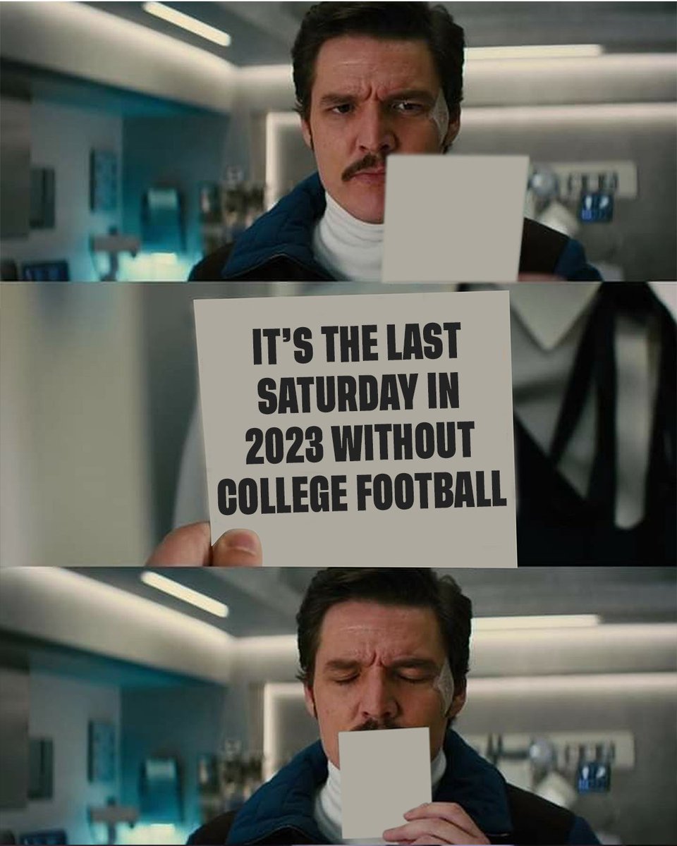 It's happening... 🏈🔜