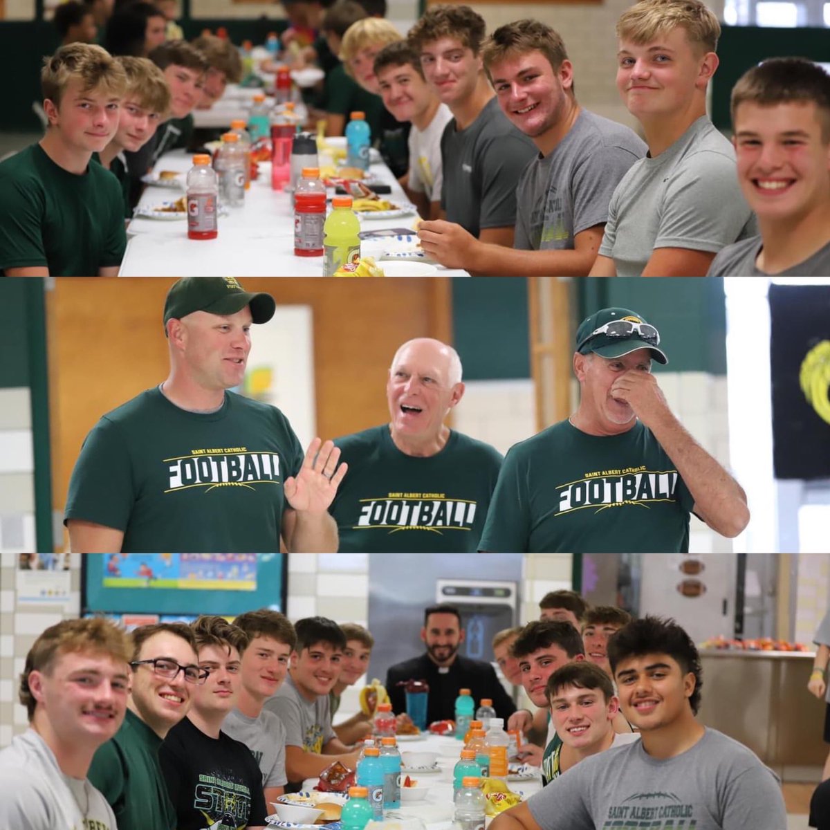 SAFalconFB's tweet photo. Big thanks to all the parents who helped with our pre-game meal yesterday. We appreciate you!

Special thanks for Coach Kennebeck for organizing it all. https://t.co/5zyamYYVDn