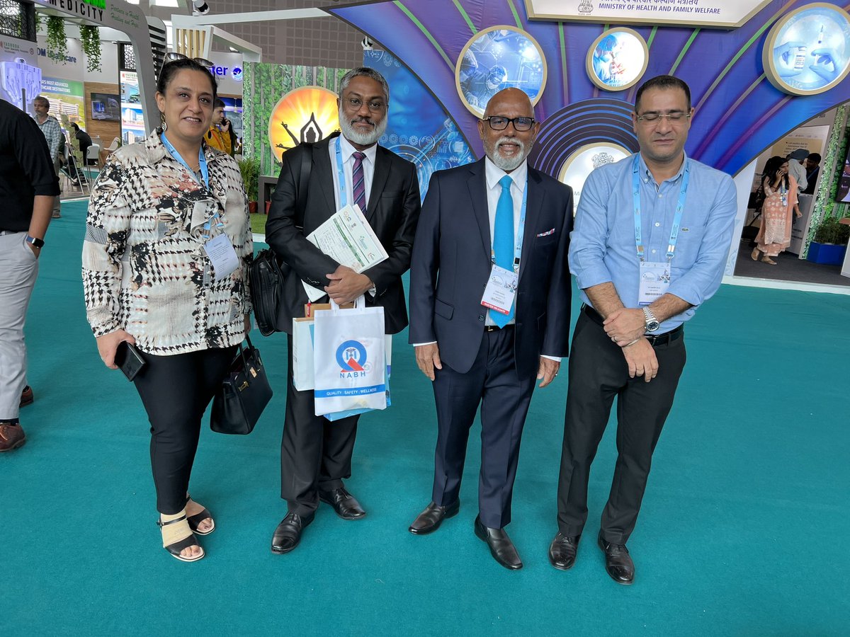 Had great connectivity with Indian Hospital #ACHI2023 &amp; visited #IndiaMedTec2023 Great show of Indian Technology ! Thank you <a href="/ficci_india/">FICCI</a> <a href="/ahcindia/">Advantage Health Care India 2026</a> for inviting us 🙏