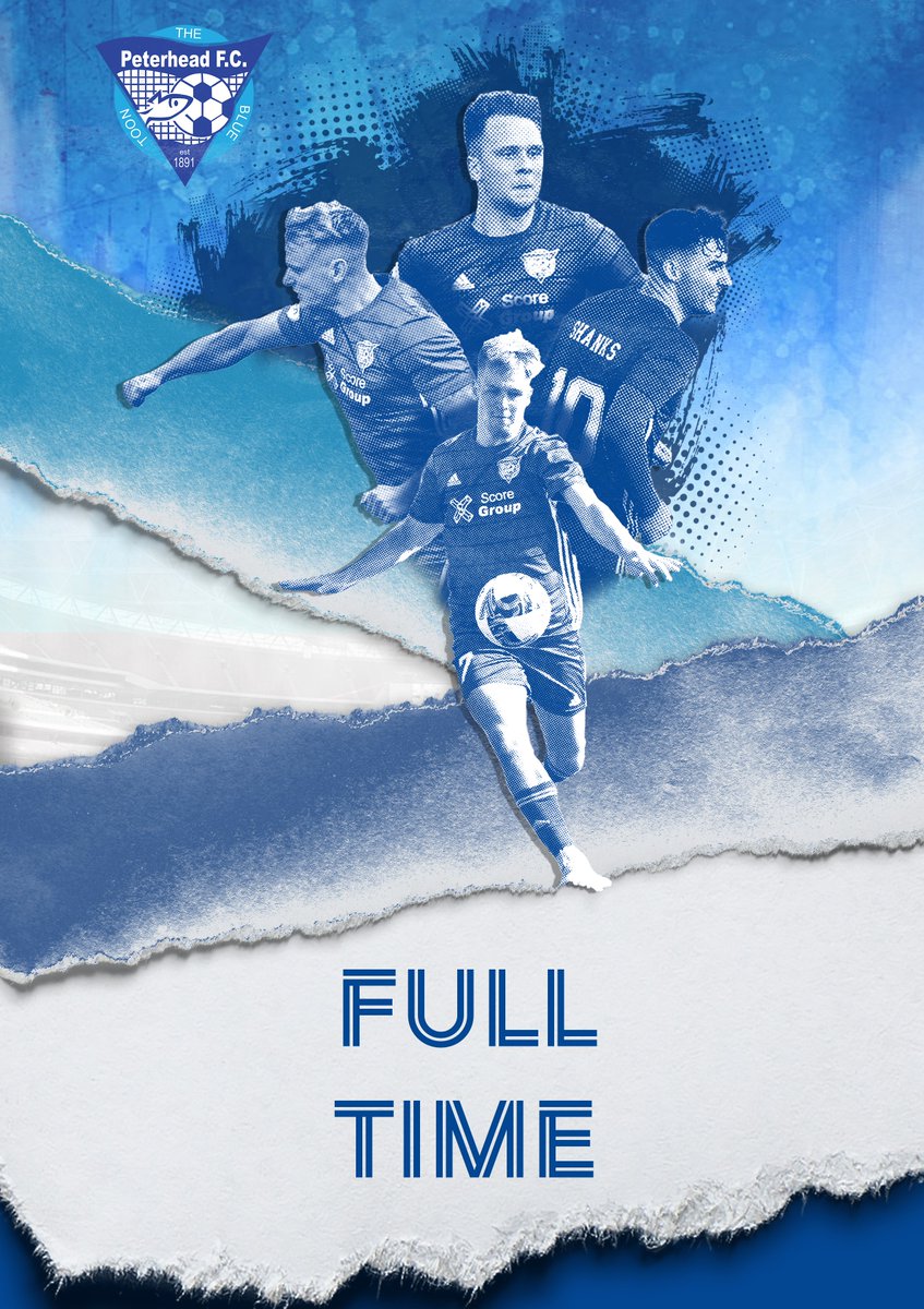 Full Time: <a href="/ClydeFC/">Clyde FC</a> 1-2 Peterhead

3 points and up the road!

#BlueToon 🔵⚪️💙