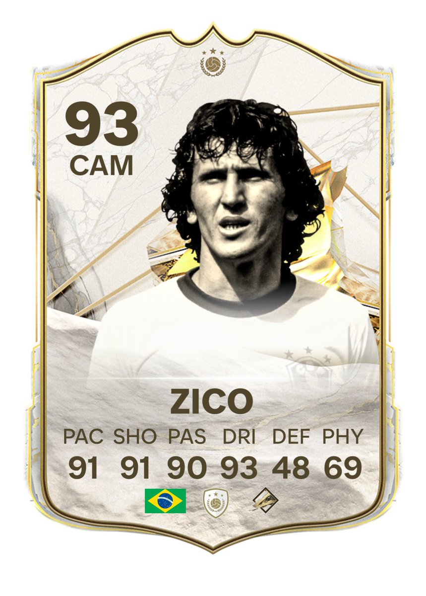 🚨 Confirmed New EAFC 24 ICONs ⚪️

- Ribery 🇫🇷 
- Zico 🇧🇷 

BOTH should have 5 ⭐️ / 5 ⭐️ ✅
#EAFC24