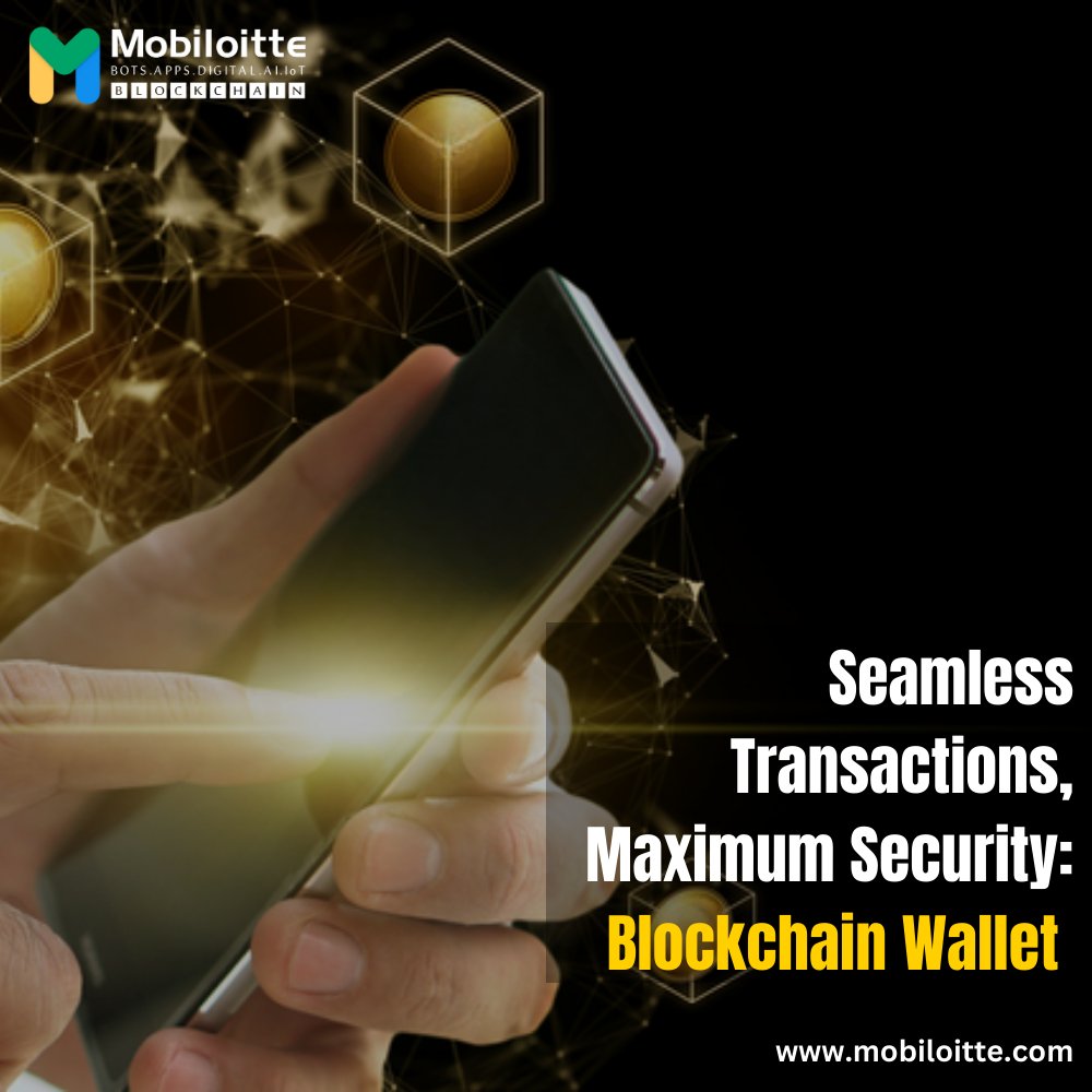 Mobiloitte's tweet image. Transact and store your digital wealth worry-free. Our blockchain wallets combine seamless usability and robust security.

bit.ly/40cFeiV

#SecureCrypto #BlockchainWallets #blockchainwallet #cryptocurrency #cryptowallet #mobiloitte