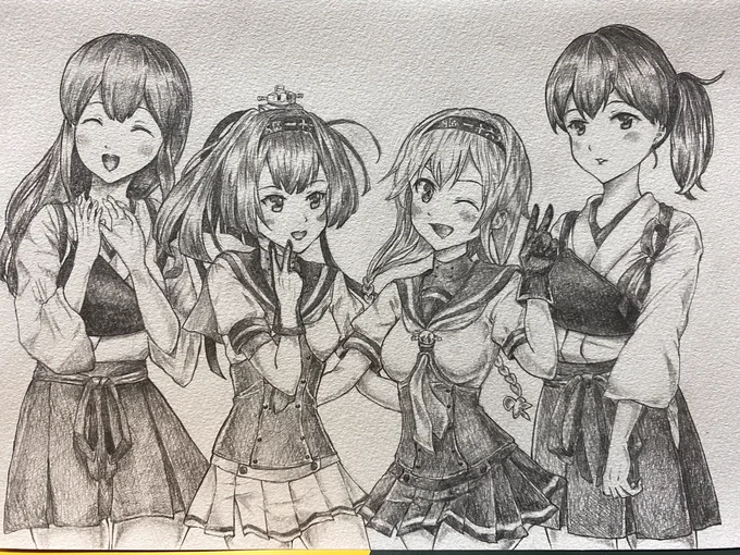 秋月さん、照月さん、赤城さん、加賀さんです。
退院記念に妻にプレゼントして貰いました!
皆さま、本当にありがとうございました!✨ 