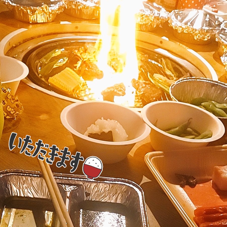 ACYAMALU's tweet photo. #BBQ https://t.co/EJobPhheJN