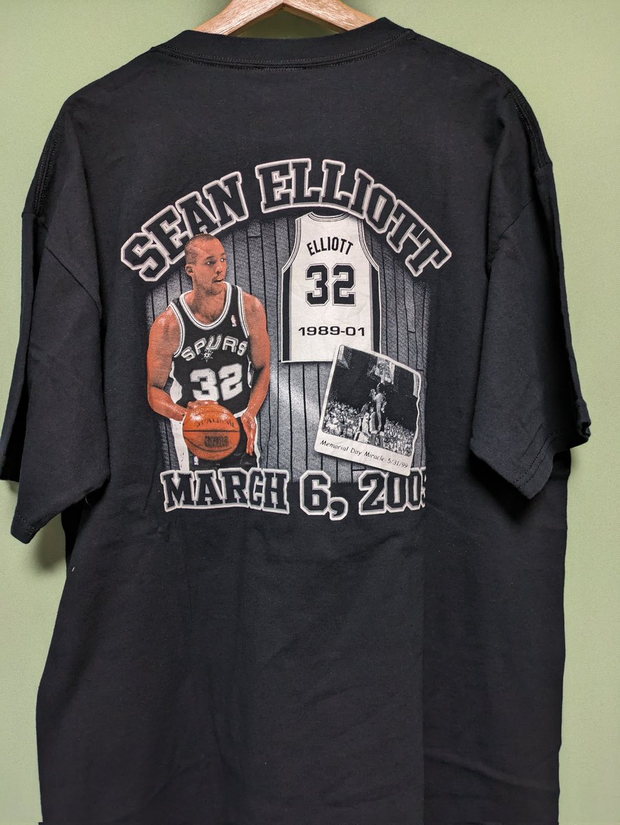 18Kenjiro's tweet image. 素敵なＴシャツが届く

#SeanElliott 
#SanAntonioSpurs