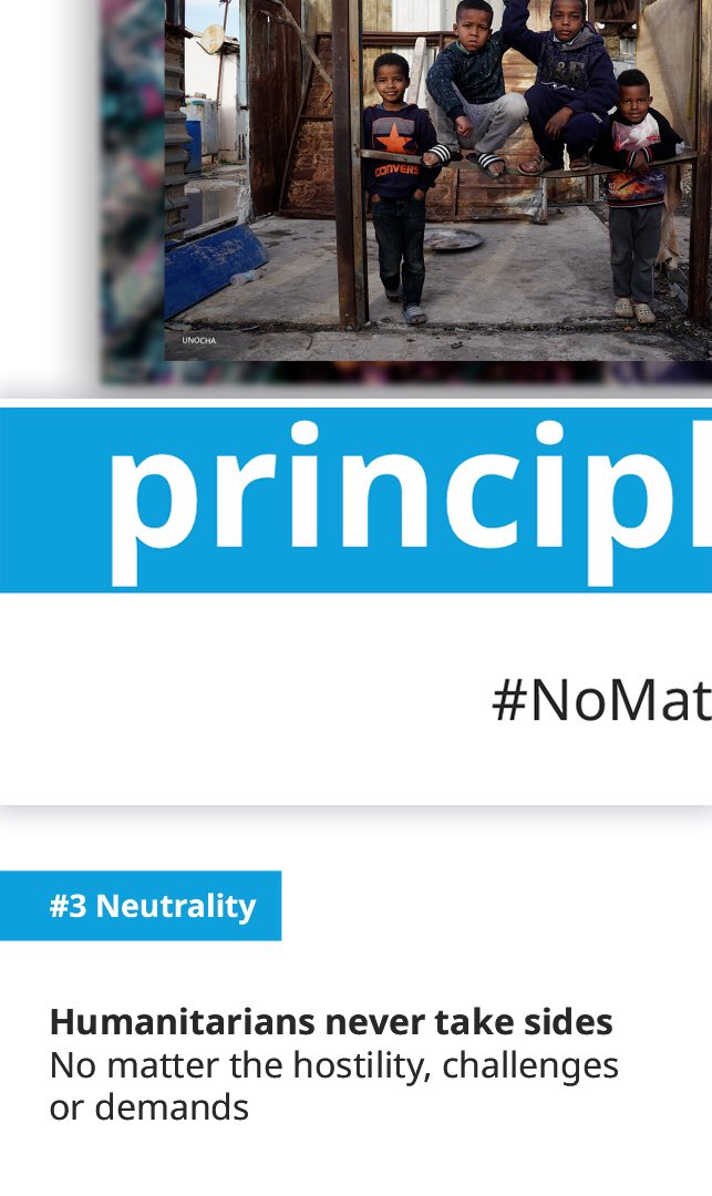 YouthsAwaken's tweet photo. Humanitarian principles are the foundation of humanitarian action.
#NoMatterWhat
#MakingPositiveImpact
#WHD2030
#YAF
#WorldHumanitarianDay https://t.co/ETpdAptSDd