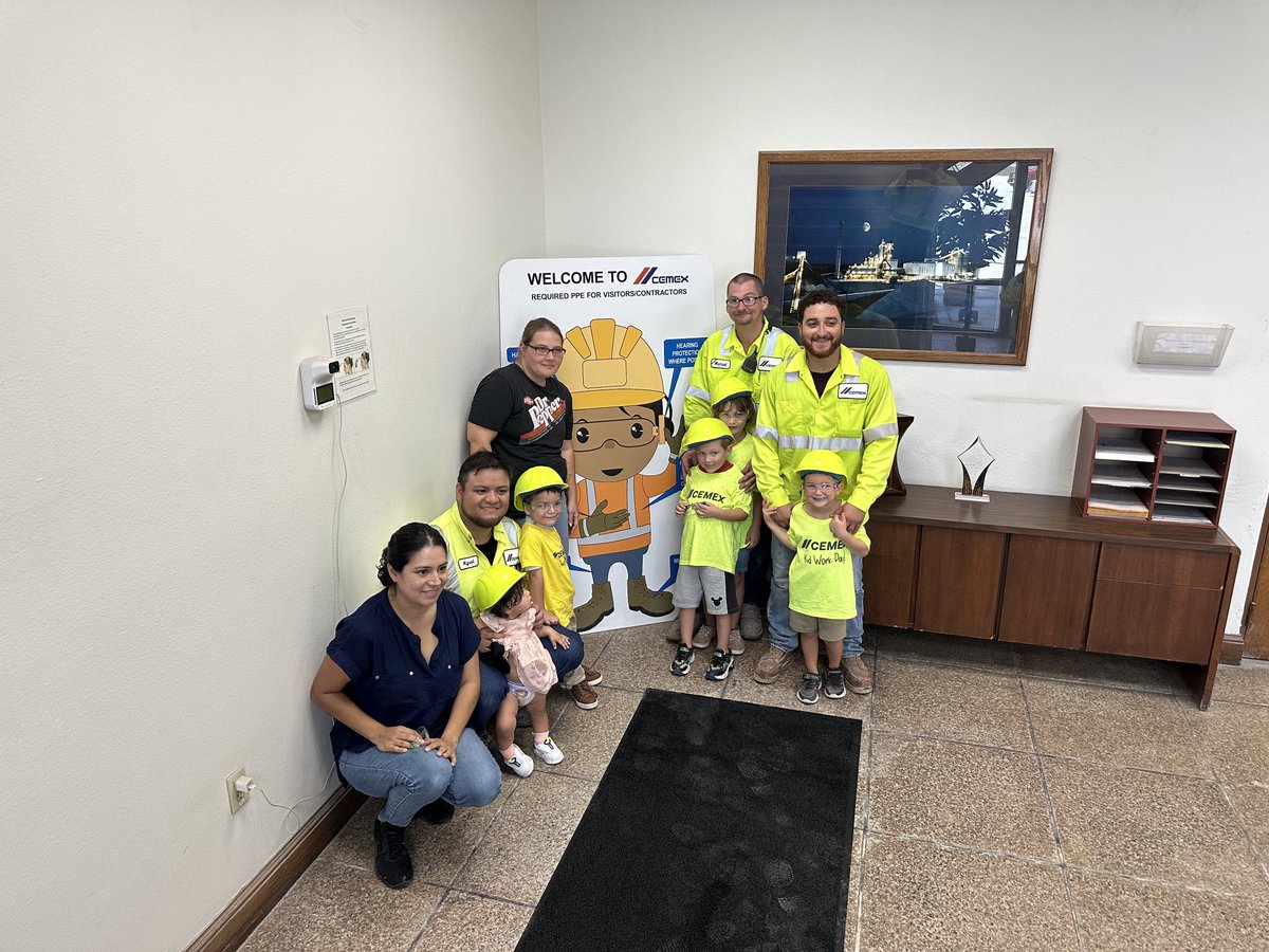 Bring your kid to work ⁦<a href="/CEMEXBrsCement/">CEMEX Brooksville</a>⁩ ⁦<a href="/Cemex_USA/">Cemex US</a>⁩
