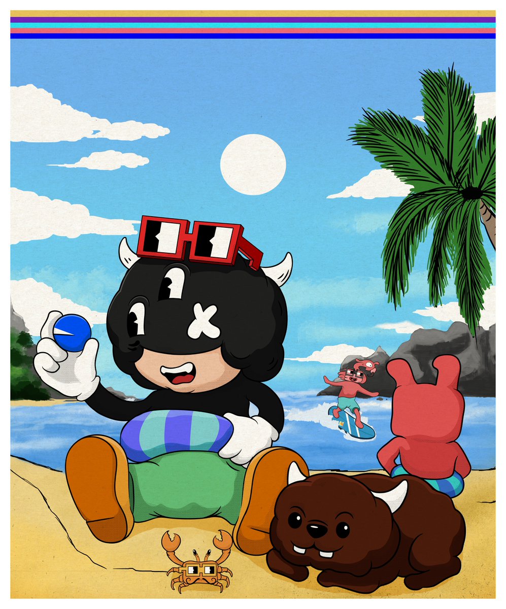 fukinridelabs's tweet photo. "Fu-kins On The Base" On Summer   ☁️⌐◨-◨ 🔵
 Mint Zora On Base Chains 
#BaseOnchainSummer #nounsdao #Illustrator 

Link : ⤵️ https://t.co/lZcIQiydtD