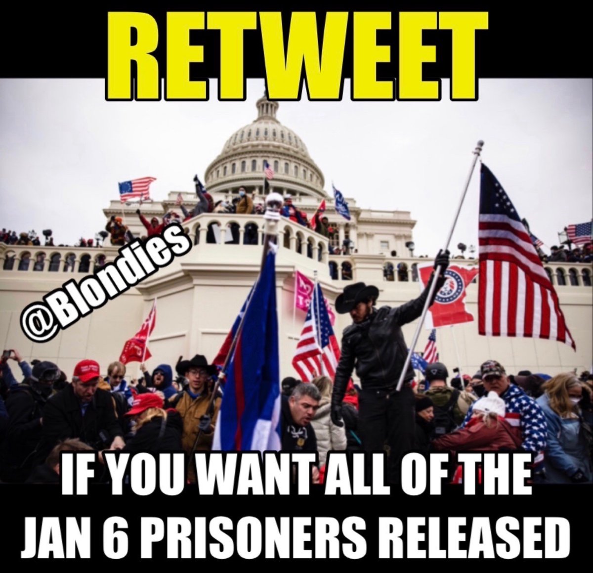 Release the JAN 6 PRlS0NERS🇺🇸