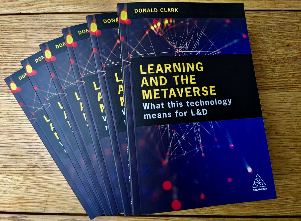 The reason I wrote this, on the shift from 2D to 3D, is that it matters. We are 3D folk who live, work and learn in a 3D world, yet almost all learning is in 2D - stuck in the flat and linear world of text, images and screens.
amazon.co.uk/Learning-Metav…