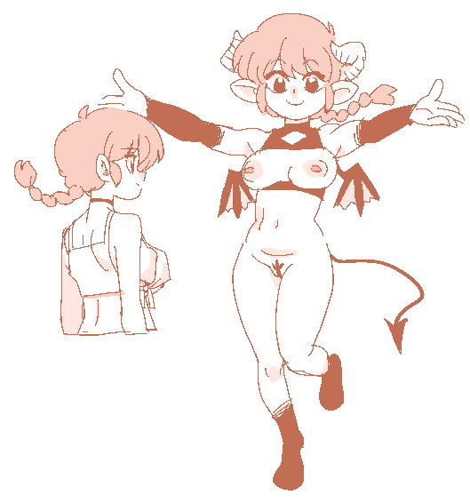 痴女らんまとサキュバスらんま 