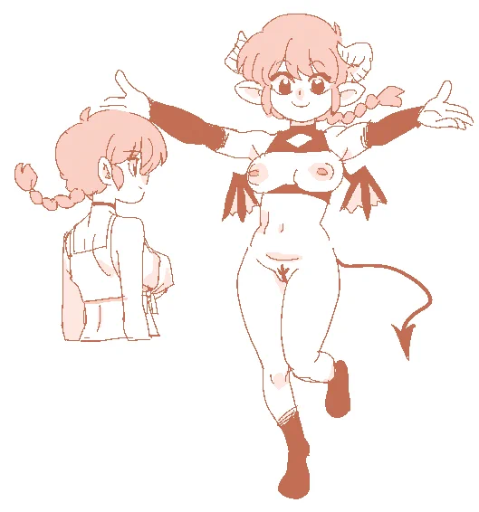 痴女らんまとサキュバスらんま 