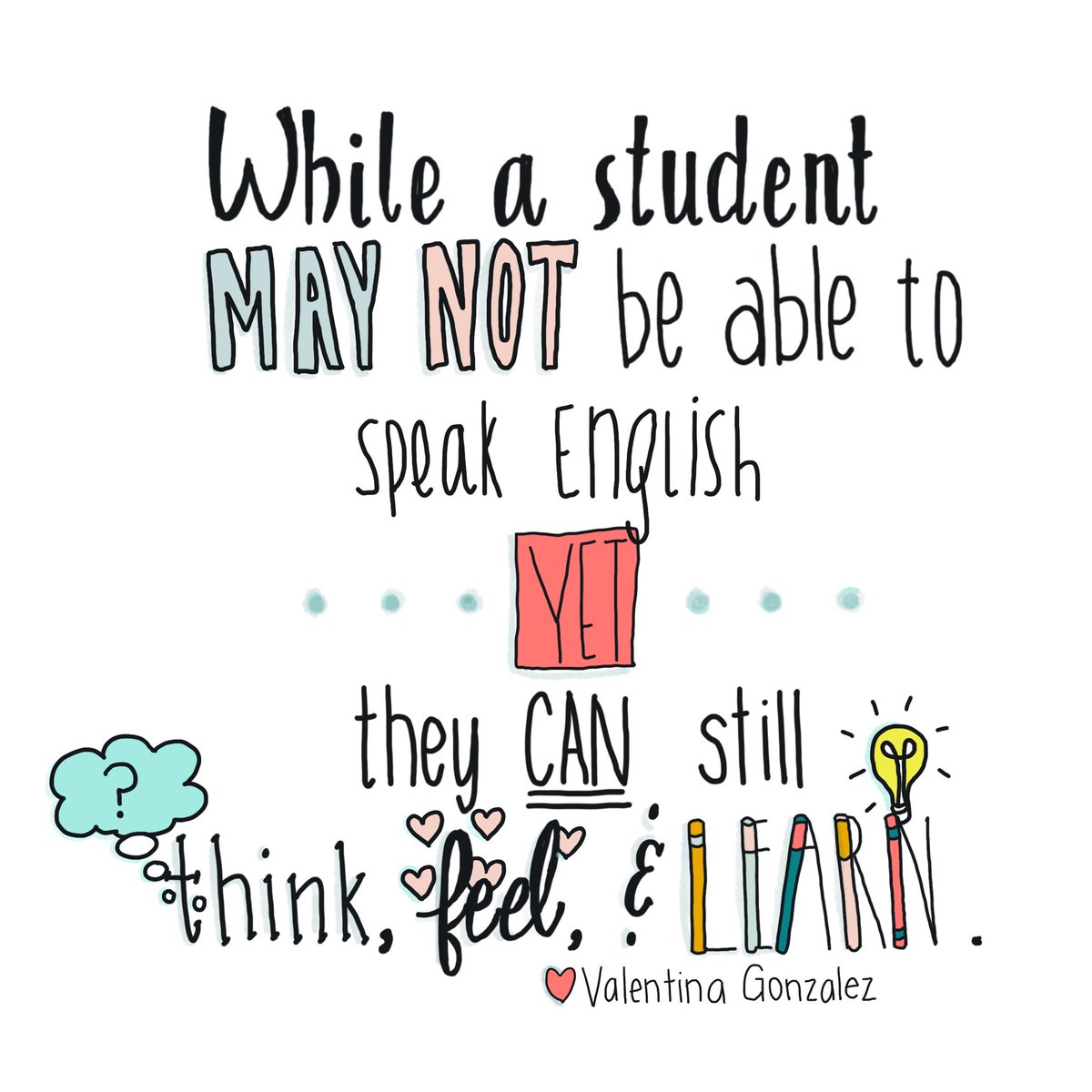 A child’s English proficiency does not indicate their intelligence. Let’s position learners from what they CAN do and build from there. #teachingideas #teachingkids #multilingualkids #bilinguismo