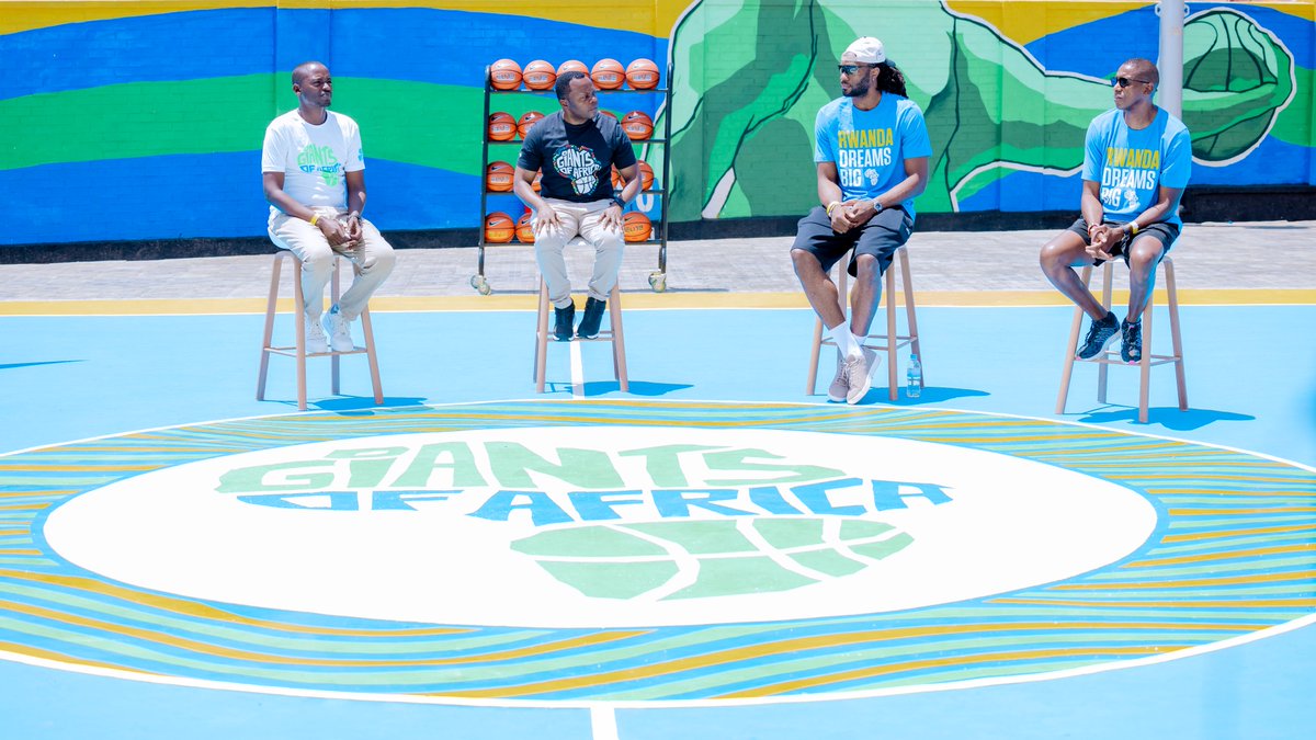 RwandaYouthArts's tweet photo. Today, Hon. @jnabdallah, Masai Ujiri, and other government officials unveiled the Kimisagara basketball and handball courts.

Hon. Minister @jnabdallah thanked @GiantsOfAfrica for this initiative.

#GOAfestival 
#RwandaYouth 
#RwandaYouthMonth https://t.co/b7VMMQCJ7i