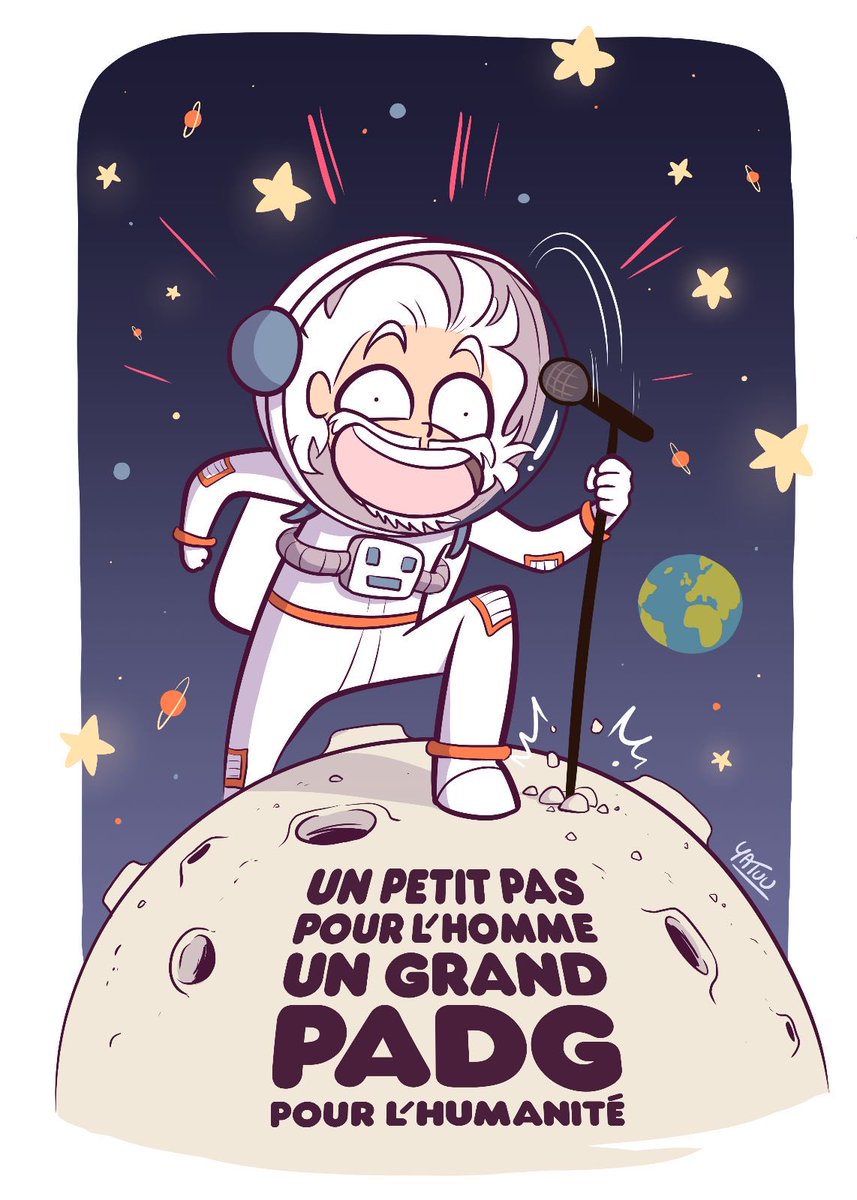 PADG_officiel's tweet photo. Et ca en tee shirt vous validez ? 

Dessin: mon extraordinaire amie ⁦@Yatuu⁩ ! https://t.co/MTdMiwC19h