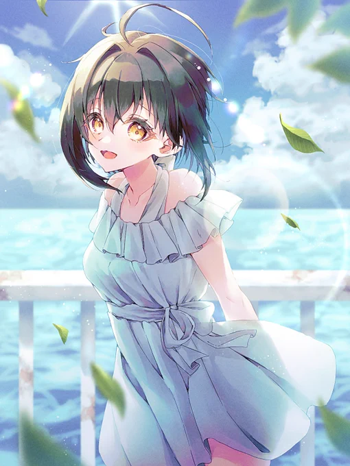 美穂ちゃんと海デート 