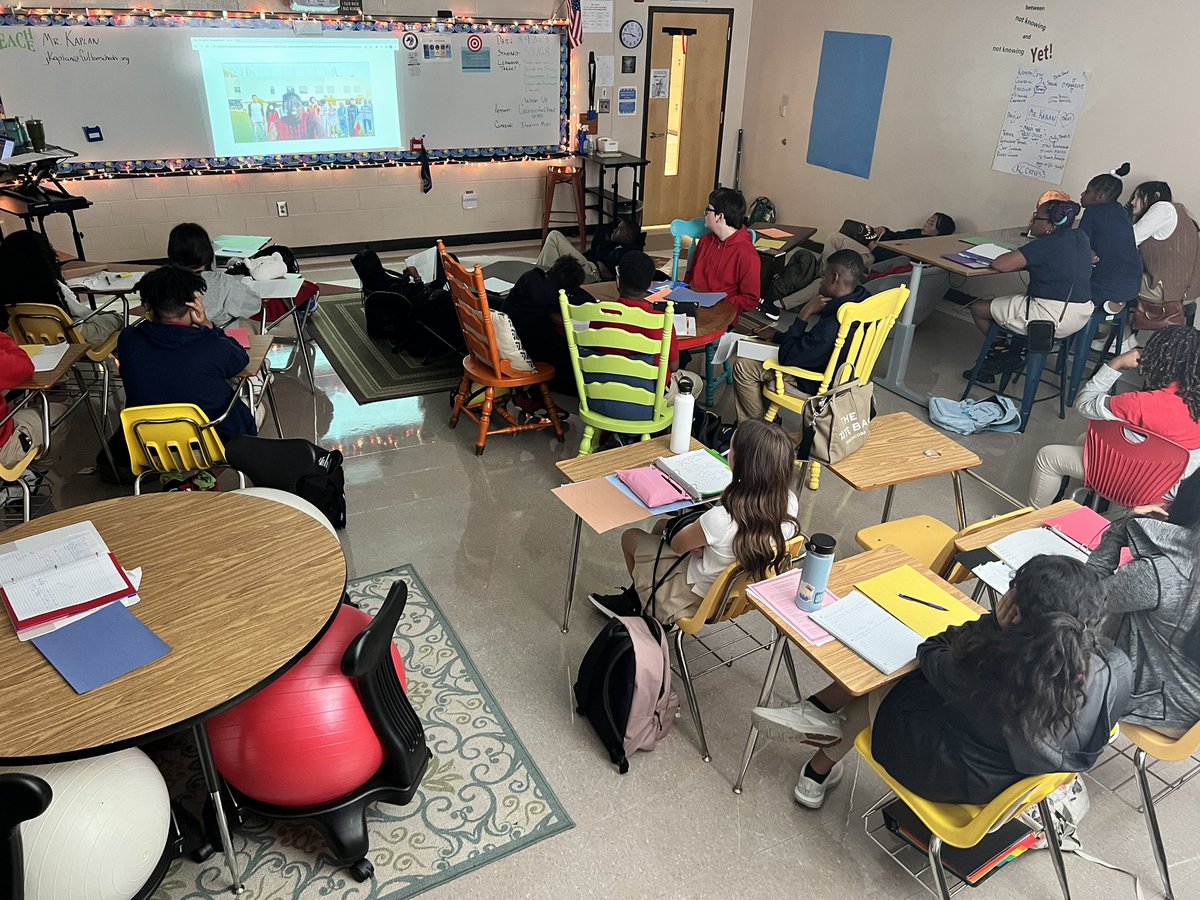 Alternative seating is back and the students are loving it!! <a href="/SSCMS/">Simone_SCMS</a> <a href="/teachbetter/">Frustrated Teacher</a>