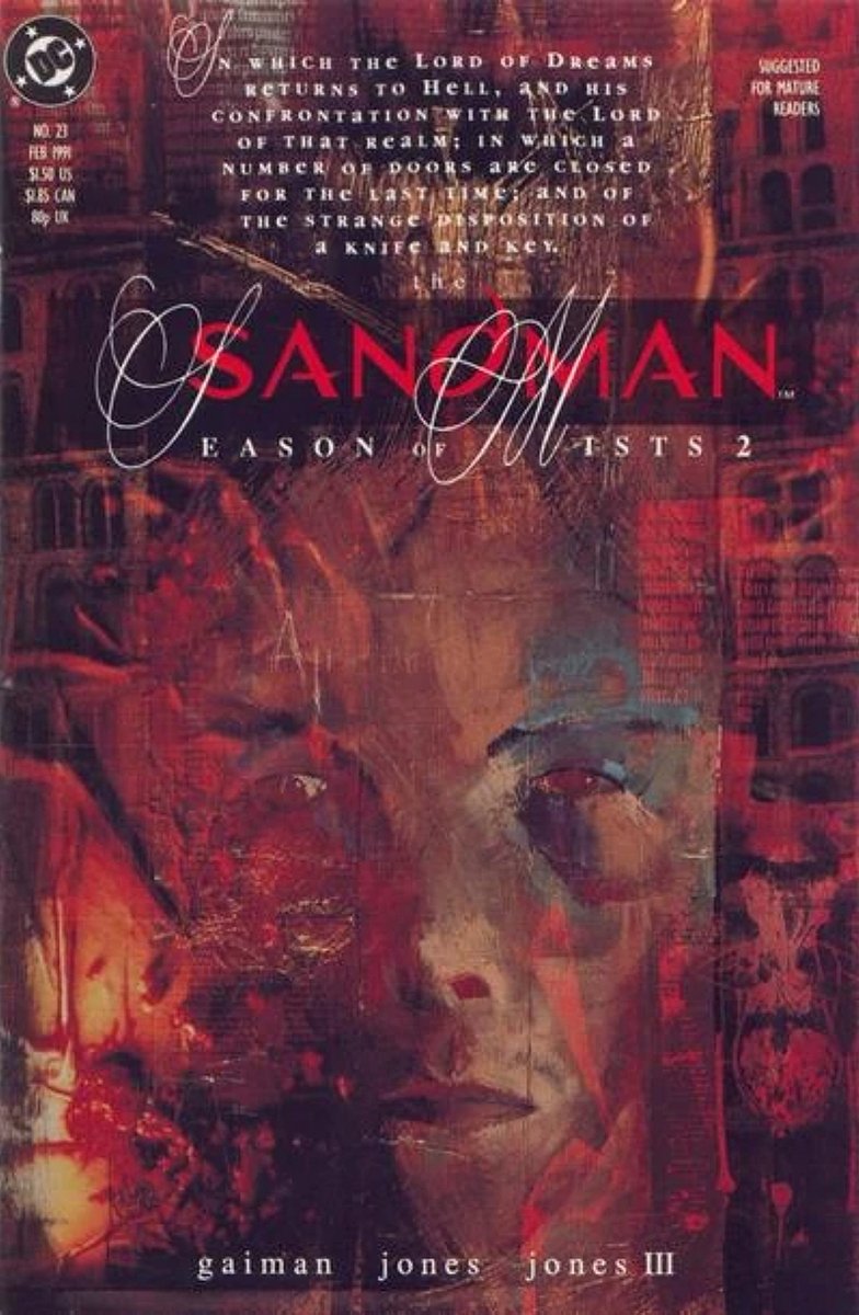 It's Sandman Saturday! Cover by Dave McKean.

#thesandman #comics #comicbooks #davemckean #graphicnovels #horror