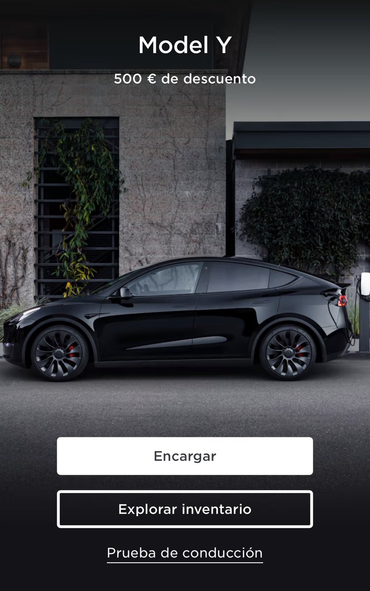 Prueba de conducción GRATIS con mi código de recomendado.

Si prefieres comprar tienes entre 500€ y 1000€ de descuento

tesla.com/es_es/referral…