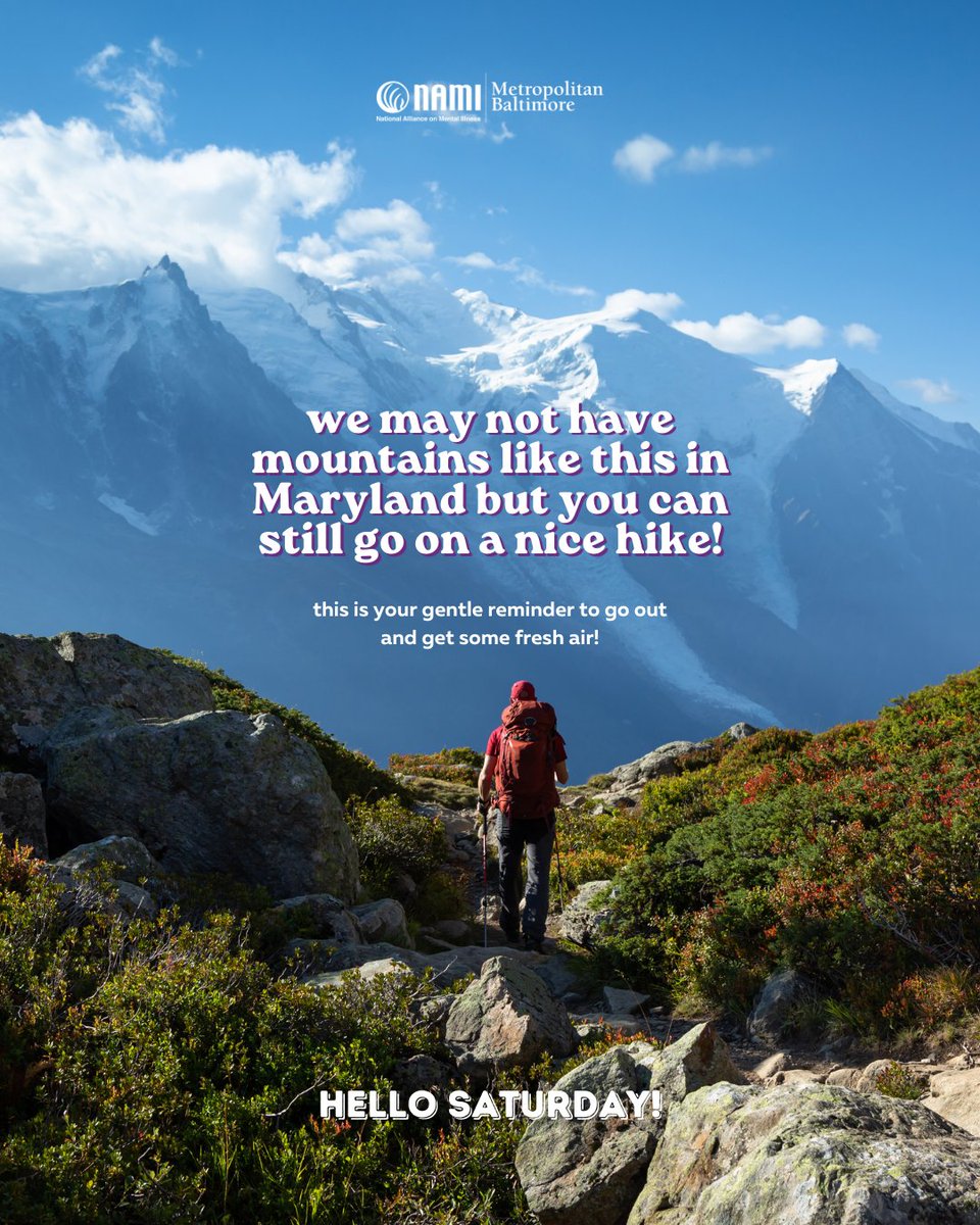 Fresh air and time in nature is good for the soul. What other self-care tips do you recommend? Leave a comment for a chance for your tip to be featured👇 #SelfCareSaturday